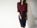 Camisa de chiffon