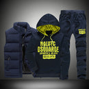 Conjunto de moletom masculino