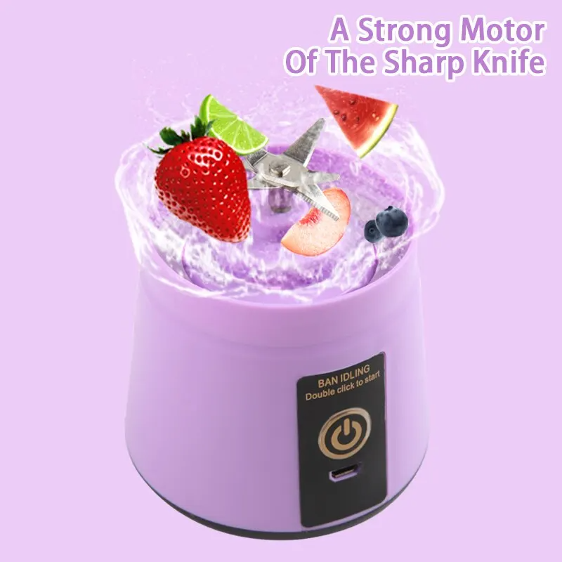 JuiceMate Pro - Mini Liquidificador Portátil Recarregável