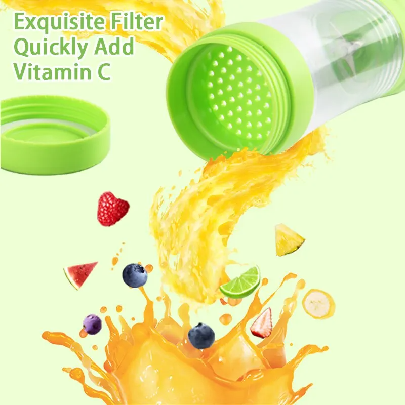 JuiceMate Pro - Mini Liquidificador Portátil Recarregável