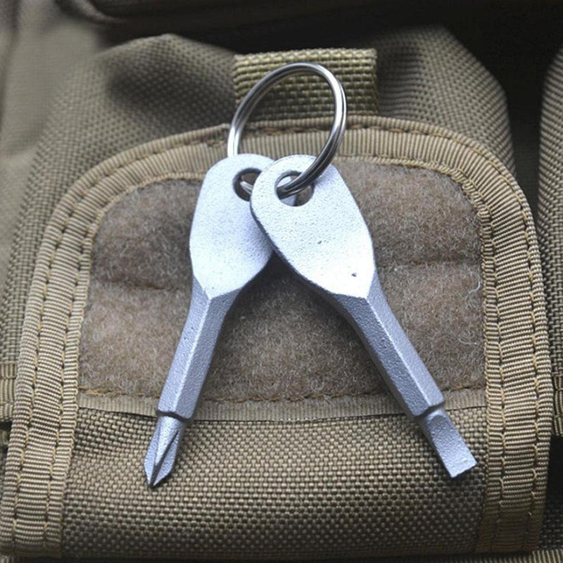 Chave de fenda Phillips portátil porta-chaves
