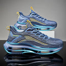 Sapatos esportivos masculinos respiráveis com almofada de ar