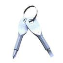 Chave de fenda Phillips portátil porta-chaves