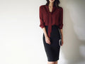 Camisa de chiffon