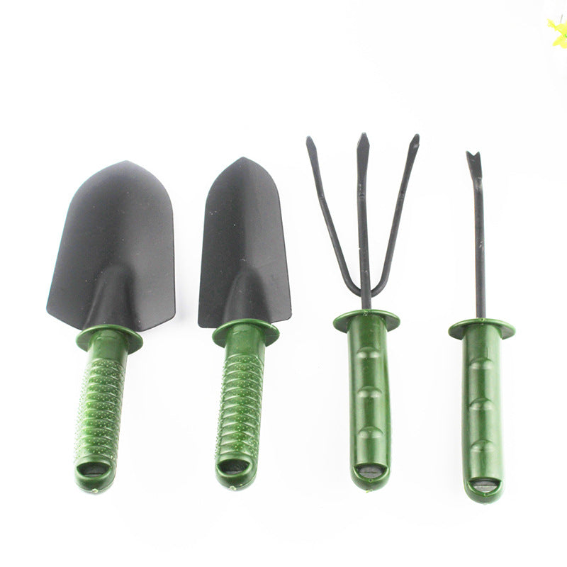 Conjunto de ferramentas de jardinagem cabo de plástico