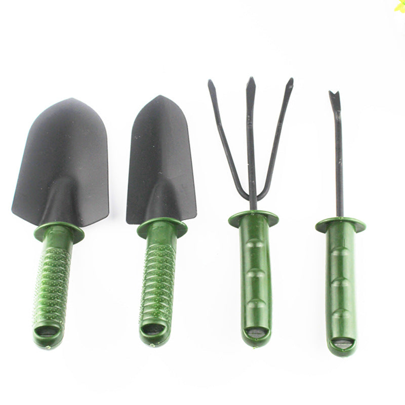 Conjunto de ferramentas de jardinagem cabo de plástico