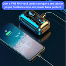 TWS F9-5 Fone de Ouvido Bluetooth