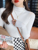 Camisa de Gola meia alta