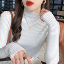 Camisa de Gola meia alta