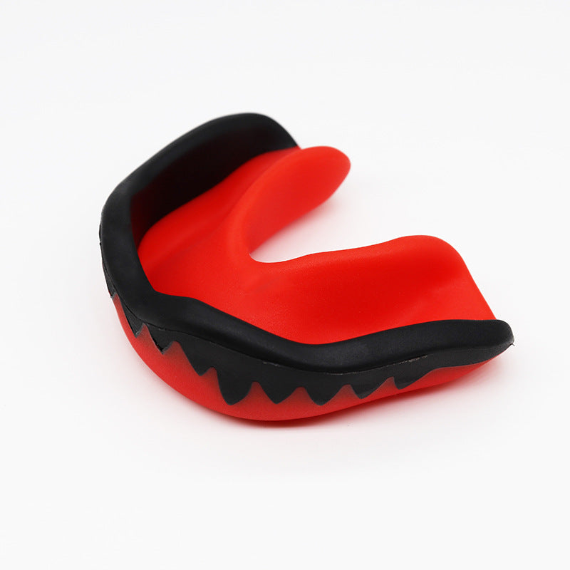 Dentes de boxe adulto de basquete com caixa