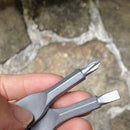 Chave de fenda Phillips portátil porta-chaves