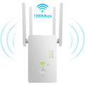 Amplificador de sinal AC1200M repetidor WiFi 2,4 GHz e 5,8 GHz sem fio Gigabit roteador extensor