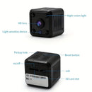 Câmera Wi-Fi quadrada pequena para casa x69