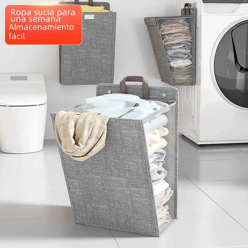 Cesto De Roupa Multifuncional Dobrável