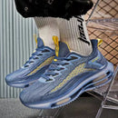 Sapatos esportivos masculinos respiráveis com almofada de ar