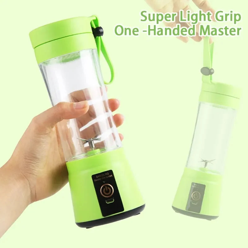 JuiceMate Pro - Mini Liquidificador Portátil Recarregável